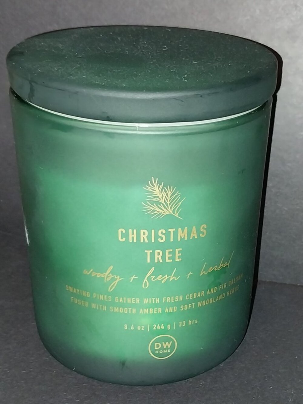 DW Christmas Tree Candle